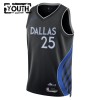 Dres Dallas Mavericks Washington JR Nike 2025-26 City Edition Crno Swingman - Dječji